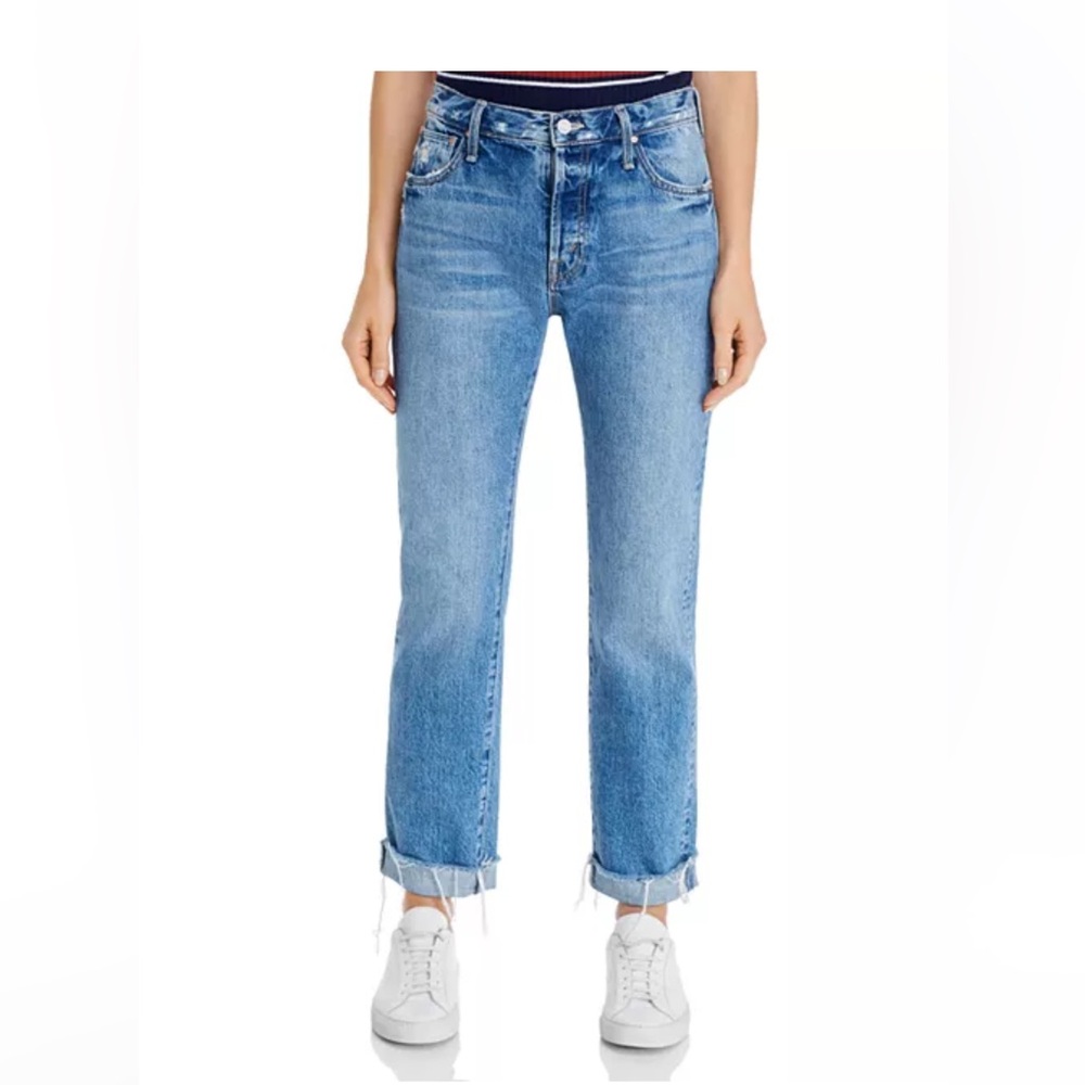 MOTHER The Scrapper Cuff Ankle Fray - Take Me Higher